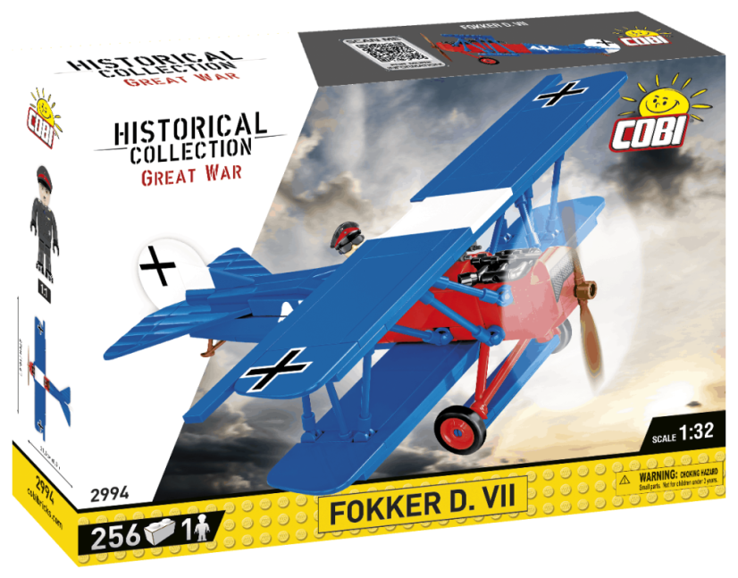 Fokker D. VII - Plastová stavebnice COBI