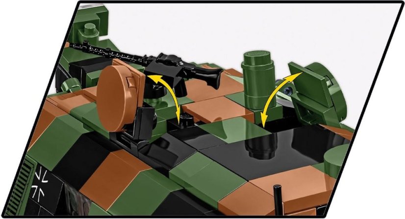 Panzerhaubitze 2000 - Plastová stavebnice COBI