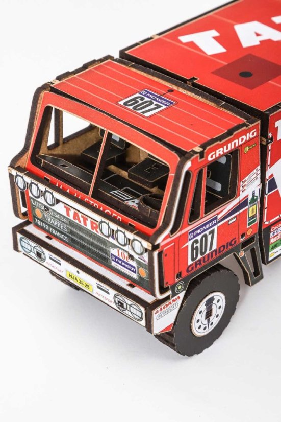 Tatra 815 4x4 Dakar 1988 - dřevěná stavebnice