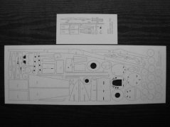 Mitsubishi A6M2 Zero-sen - Laserové doplnky - kostra