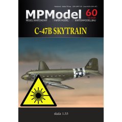 C-47B Skytrain - Laserové doplňky - kostra, detaily