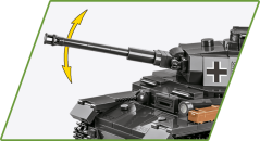 Panzerkampfwagen IV Ausf. G - Plastová stavebnica COBI