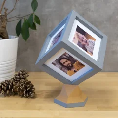 Foto-kostka - šedá