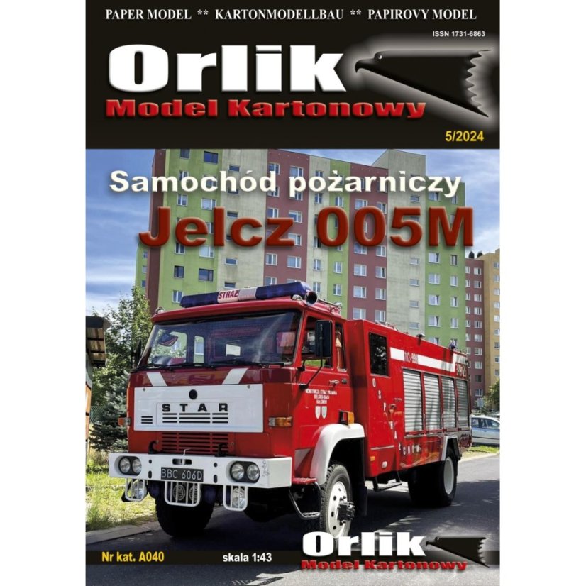 Jelcz 005M - Hasiči Bielsko-Biala