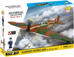Hawker Hurricane No.302 WWII- Plastová stavebnice COBI