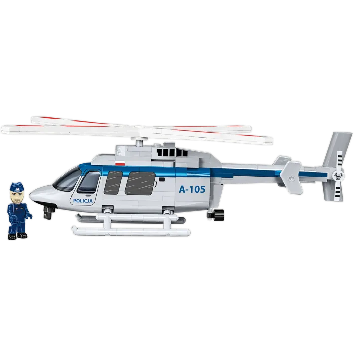 Bell 407 - Policie - Plastová stavebnice COBI