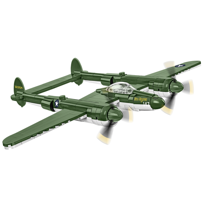 Lockheed P-38 Lightning WWII - Plastová stavebnice COBI