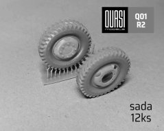 Praga V3S (QUASI) - plastic wheels