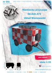 Německý přívěs Sd.Anch. 473 -Varšavská smlouva