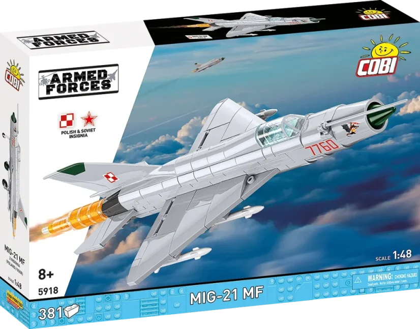 MIG-21 (Poľsko/ZSSR) – Plastová stavebnica COBI