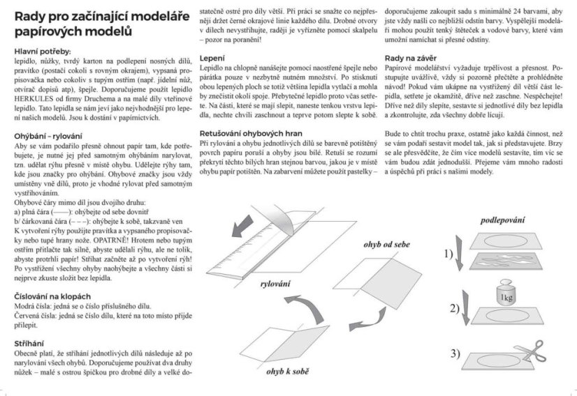 A simple cutout castle Karlstejn - Paper model