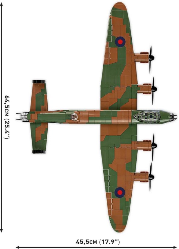Avro Lancaster B. III - Plastová stavebnice COBI