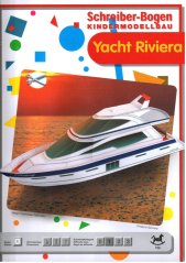 Riviera yacht- paper model