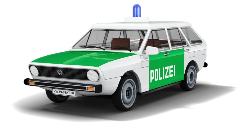 Volkswagen Passat B1 Variant Polícia - Plastová stavebnica COBI