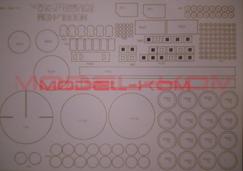 SS-27 TOPOL-M - Laserové doplňky - kostra
