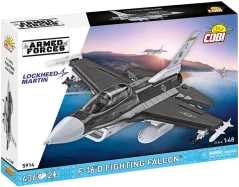 F-16 D - Fighting Falcon - Plastová stavebnice COBI