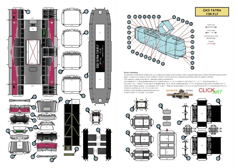 Tramvaj ČKD Tatra T3 R.PLF - Praha