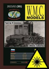 Pásový traktor - Fyodor Blinov - Laserové doplňky - kostra, díly kol