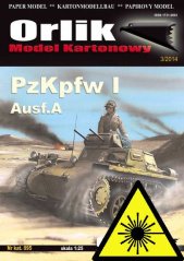 Pz.Kpfw. I - Laserové doplňky - kostra, díly kol