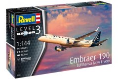 Embraer 190 Lufthansa New Livery Civil Aircraft
