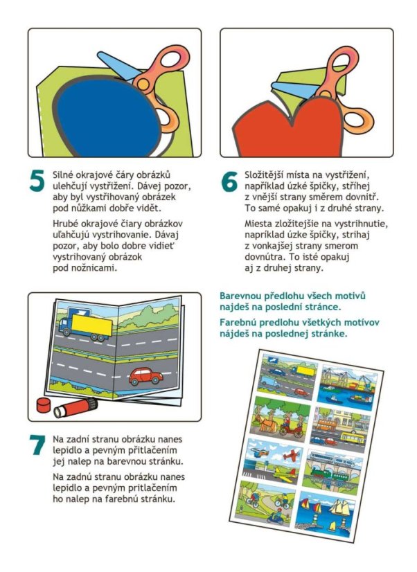 Začínáme vystřihovat - Doprava