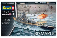 Bojová loď Bismarck 1:350
