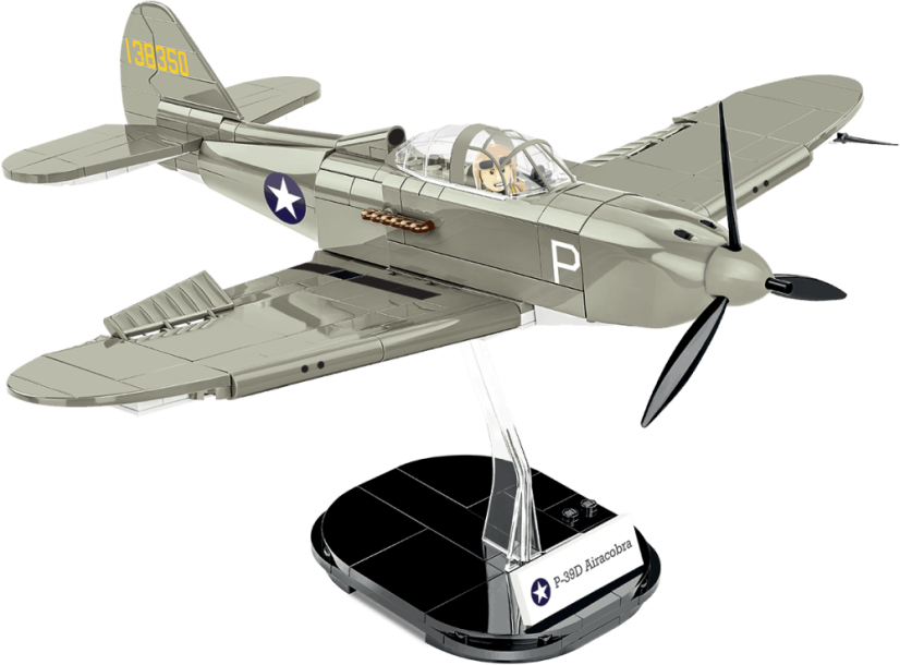 Bell P-39D Airacobra WWII - Plastová stavebnice COBI