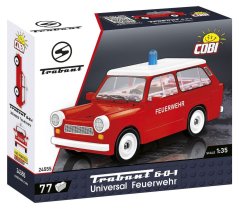 Trabant 601 - Hasiči - Plastová stavebnica COBI