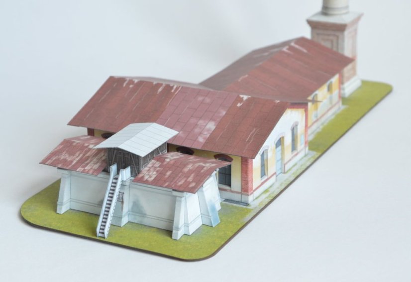 Parní přečerpávací stanice - Patince