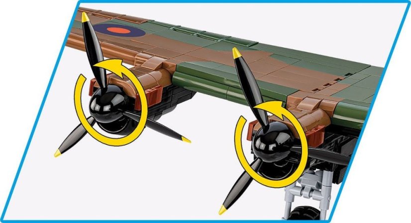 Avro Lancaster B. III - Plastová stavebnice COBI