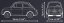 Fiat Abarth 595, EXECUTIVE EDITION 1:12 - Plastová stavebnice COBI