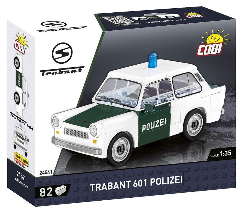 Trabant 601 - Polizei - Plastová stavebnice COBI