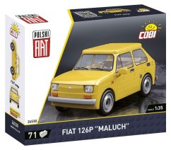 Fiat 126p - Maluch - Plastová stavebnica COBI