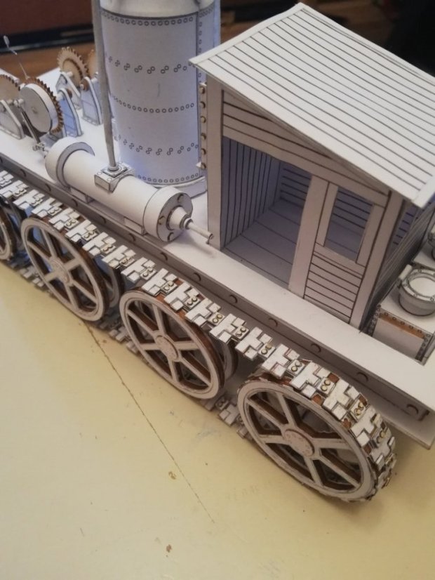 Pásový traktor - Fyodor Blinov