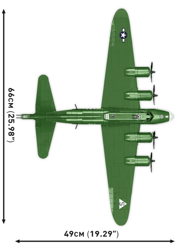 Boeing B-17G WWII - Plastová stavebnice COBI