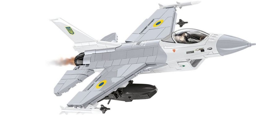 F-16AM Fighting Falcon UA - Plastová stavebnice COBI