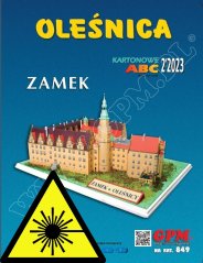 Zámek Olesnica - Laserové doplňky - kostra, detaily