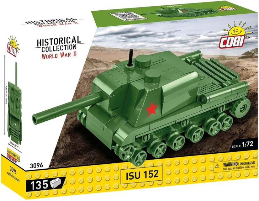 Mini Tanky - ISU 152 - Plastová stavebnice COBI
