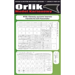 Fairchild AU-23 Peacemaker - Laserové doplňky - kostra, detaily