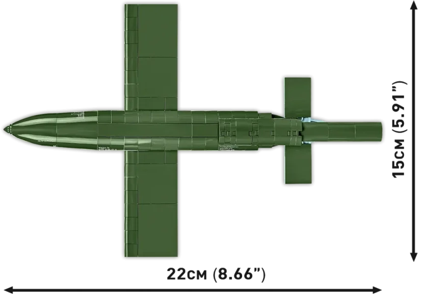 V-1 Flying Bomb (FI 103) WWII - Plastová stavebnice COBI