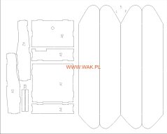 Leopard 2A5 - laserové doplňky