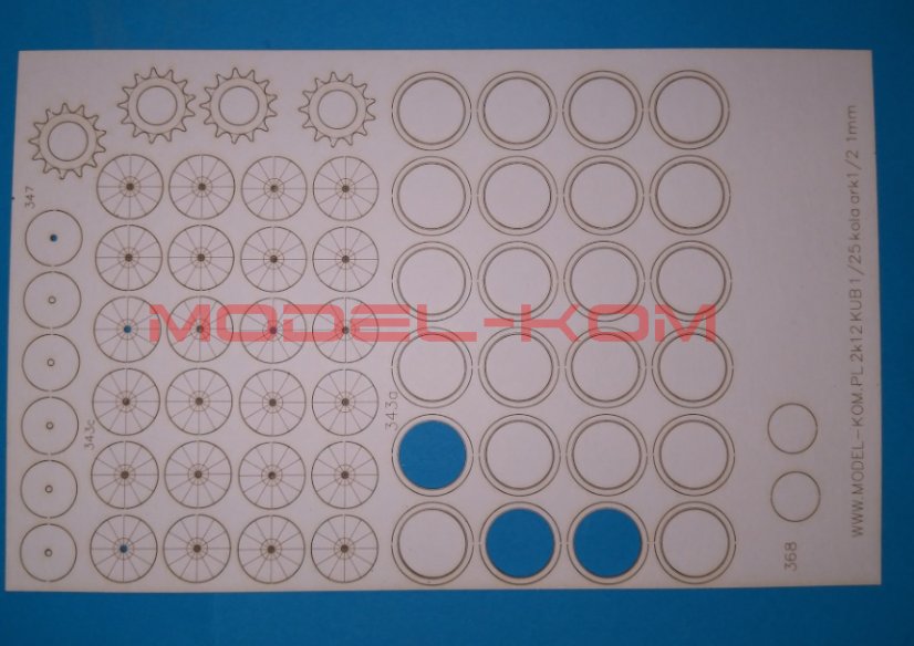 2k12 KUB (SA-6) - Laser accessories - wheel parts