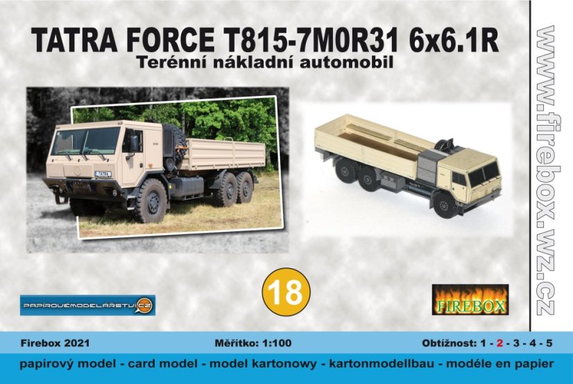 Valník Tatra 815-7 6x6