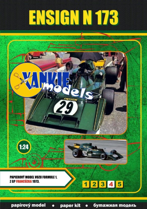 Ensign N173 - GP Francie 1973