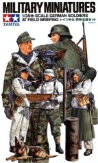 German Soldiers at Briefing