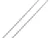 Řetízek 2,3 mm délka 1m