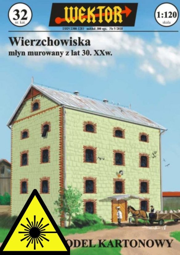 Cihelný mlýn - Laserové doplňky - kostra