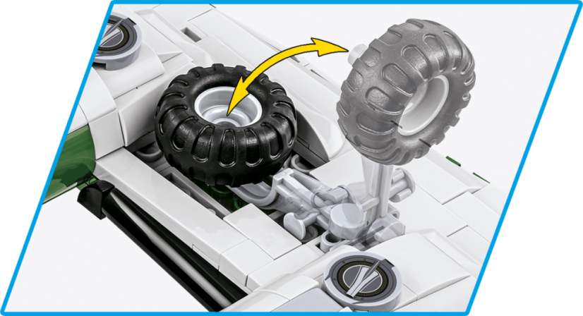 Consolidated B-24 D LIBERATOR WWII - Plastová stavebnice COBI