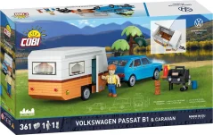 Volkswagen Passat B1 with a Camper Van - COBI Plastic Kit