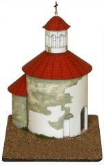 Rotunda St. Longin - Paper model